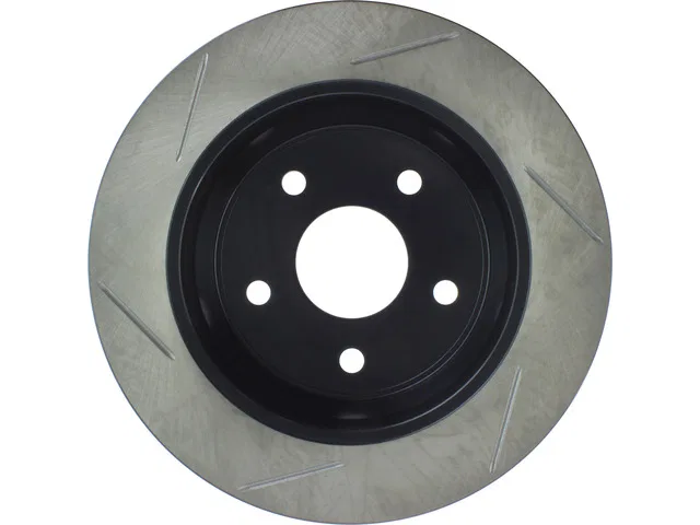126.67043SL – STOP TECH Brake Rotor, Silver E-Coated Alloy Single - view 3